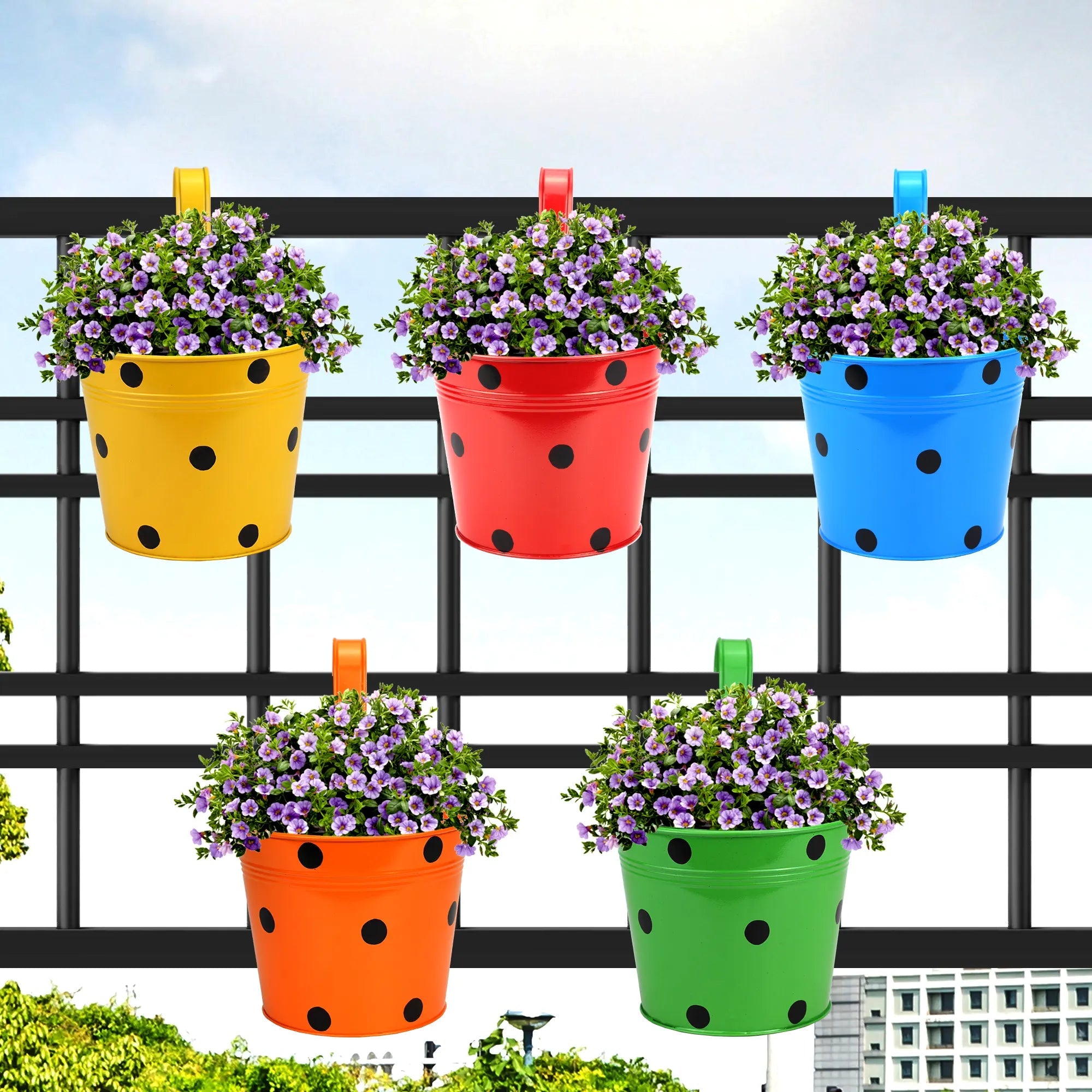  Amazing Creation Wall and Railing Hanging Planters