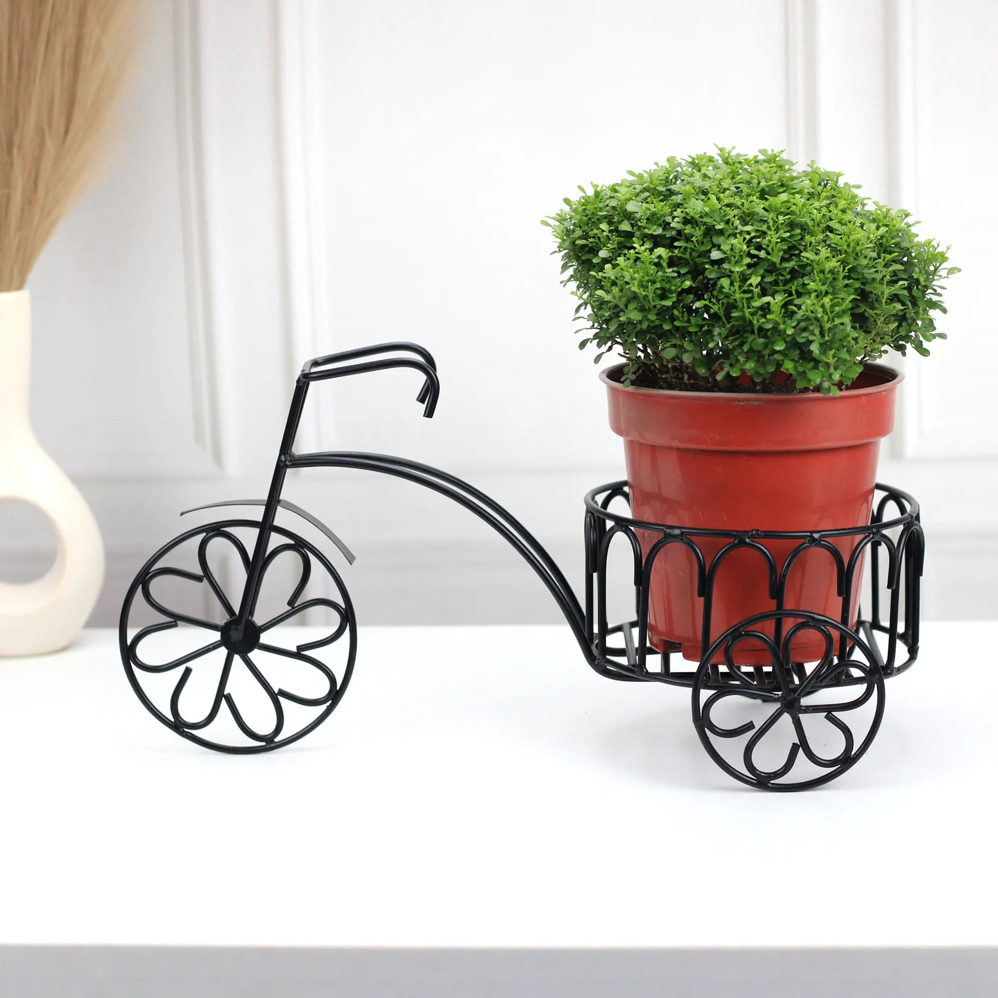 Cartwheel Rickshaw Planter