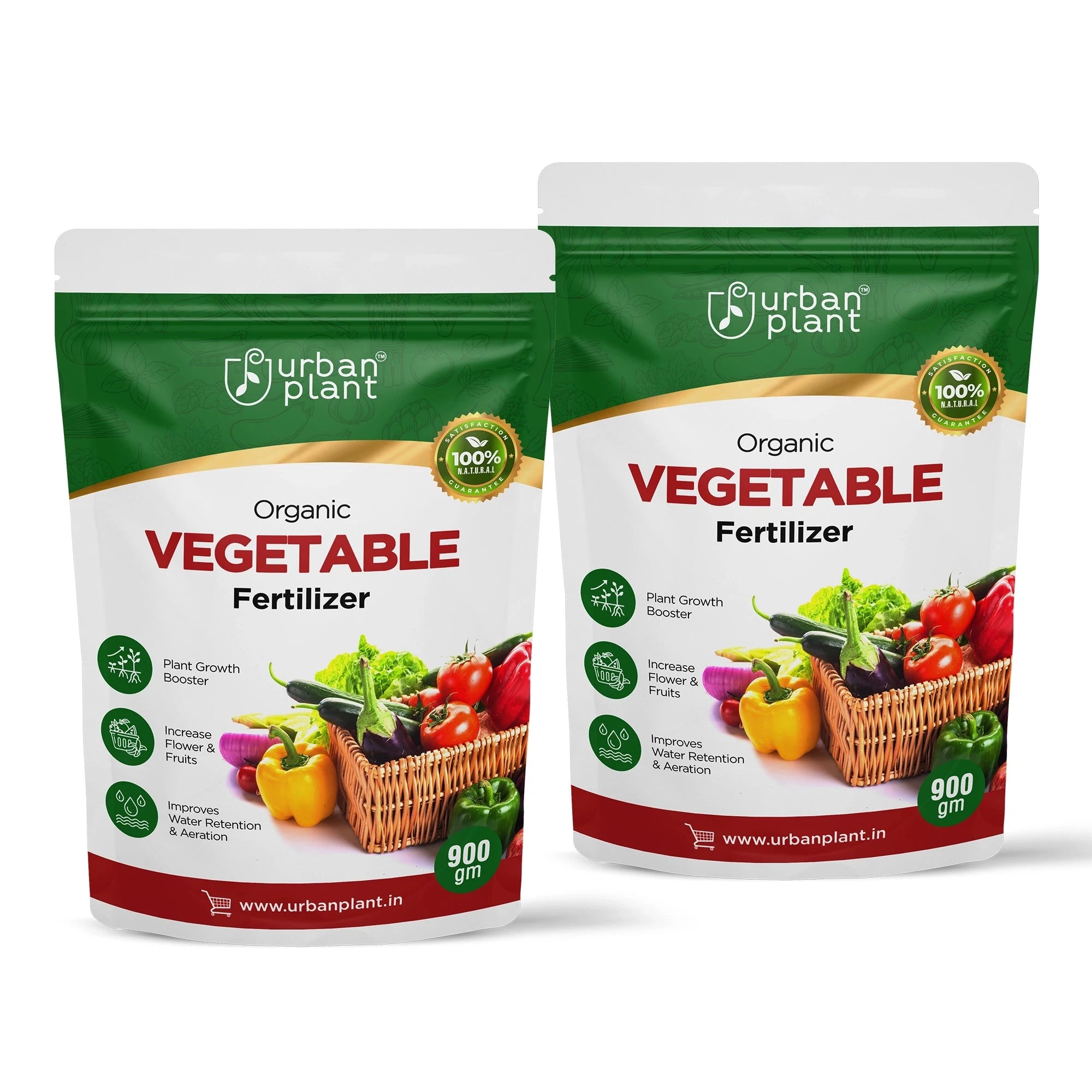 Vegetable Fertilizer Potting Mix Urban Plant Pack of 2 