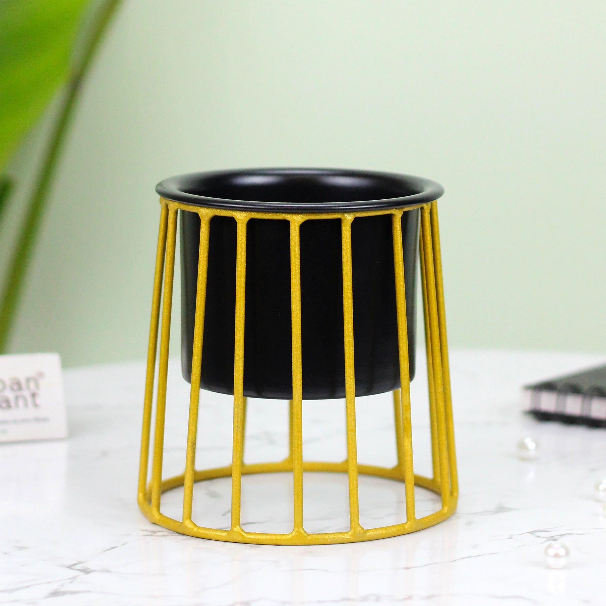 Chalice Mini Planter Urban Plant Black 