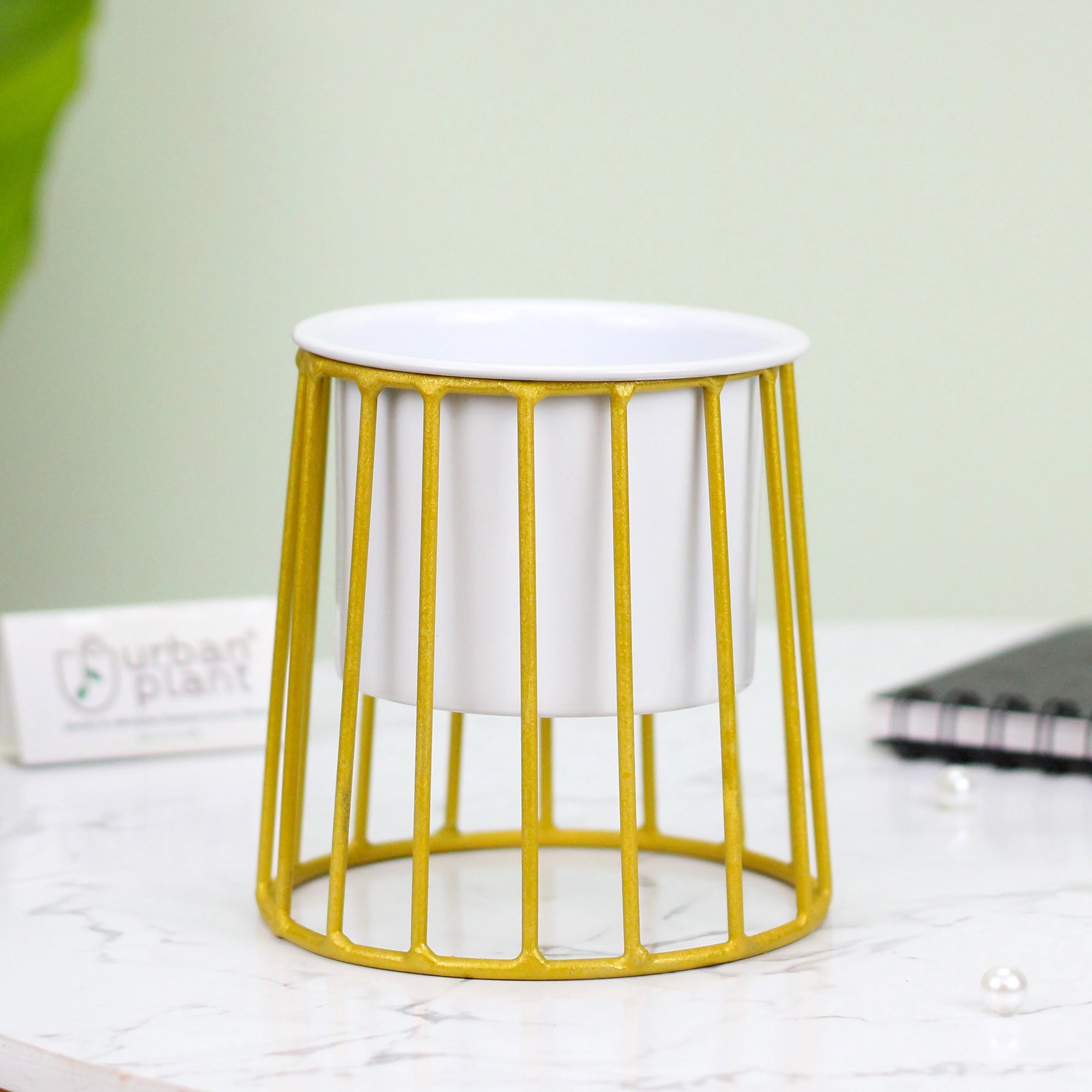 Chalice Mini Planter Urban Plant White 