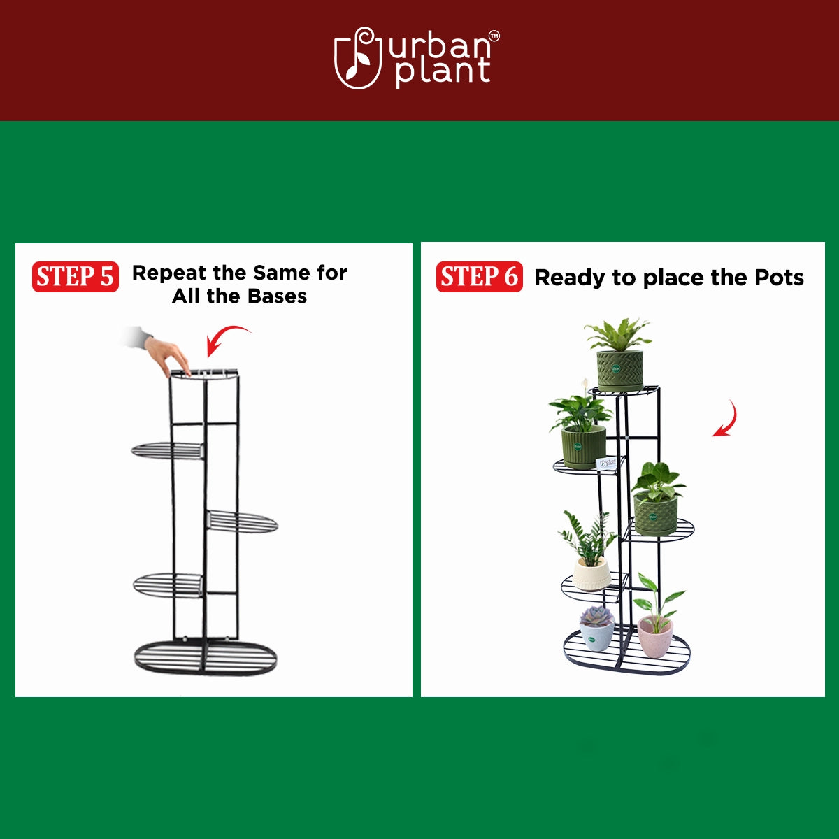 Urban Plant Vertical 6 Tier Stand Urban Plant 