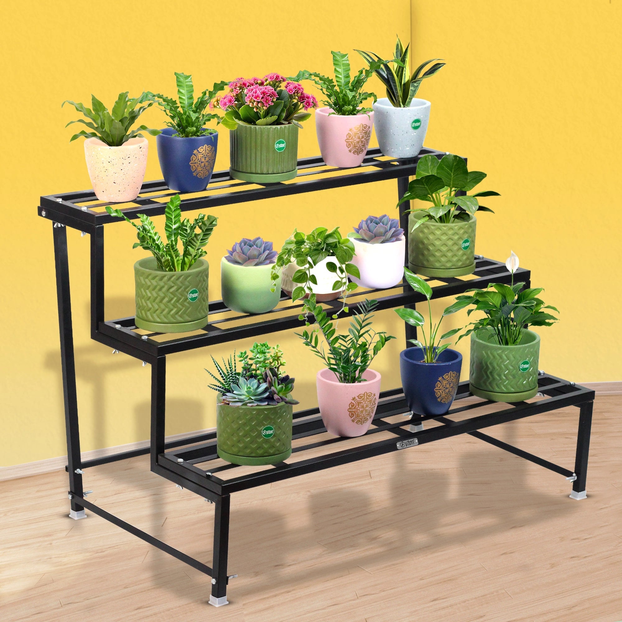 Urban Plant Heavy Duty 3 Step Planter Pot Stand Metal Stand Urban Plant 