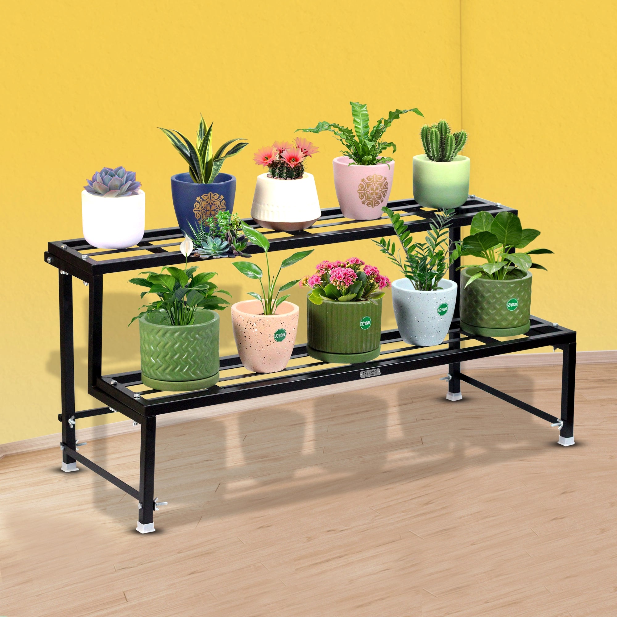 Urban Plant Heavy Duty 2 Step Planter Pot Stand Metal Stand Urban Plant 