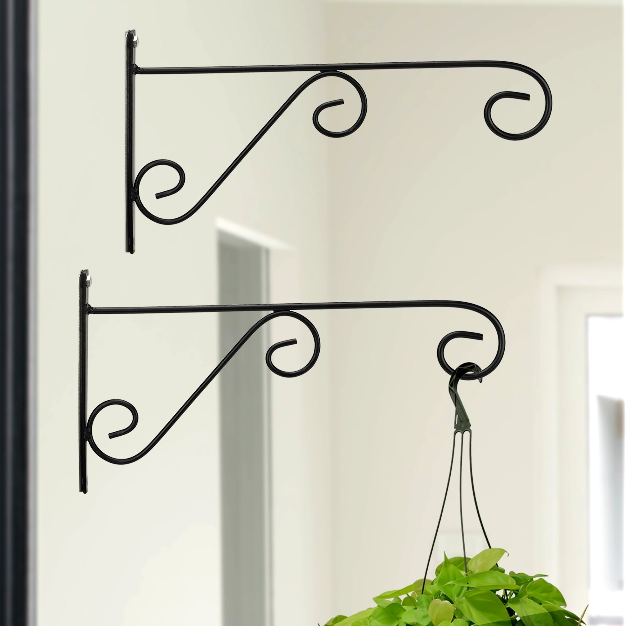 Urban Plant Metal Wall Bracket - (Set of 2) Gardening Accessories Urban Plant 